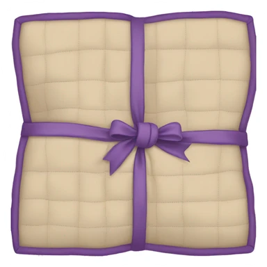 quilted blanket folded sticker