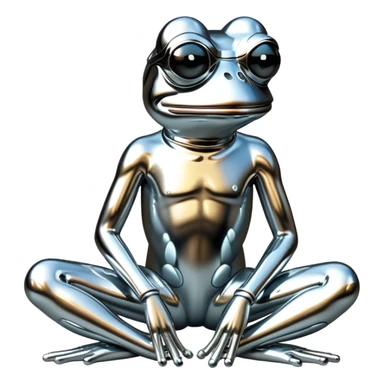 sorayama pepe frog sticker