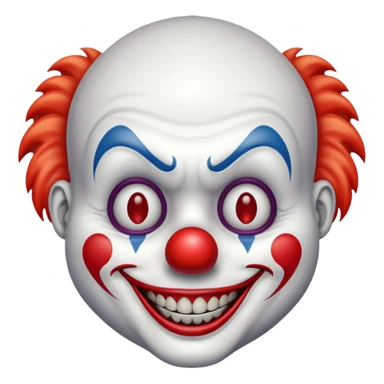Scary Clown  sticker
