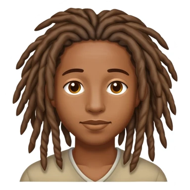 Me with locs sticker