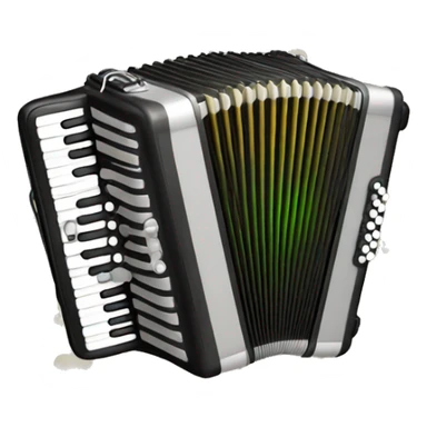 Neutral Accordion  sticker