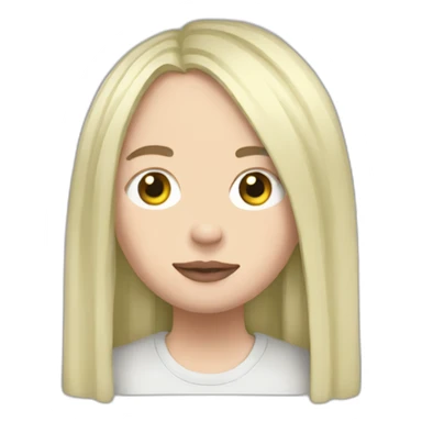 billie eilish from 2021 sticker
