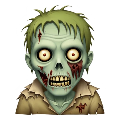 Zombie Lurker from the game world war z sticker