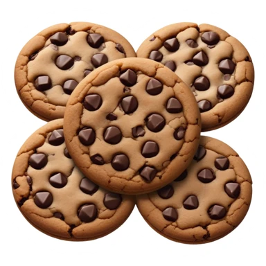 double chocolate chunk cookie  sticker