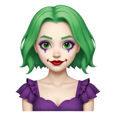 joker dress sticker