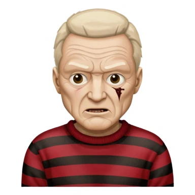 Freddy Kruger  sticker
