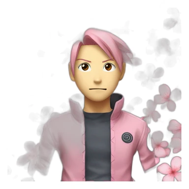 sakura naruto sticker