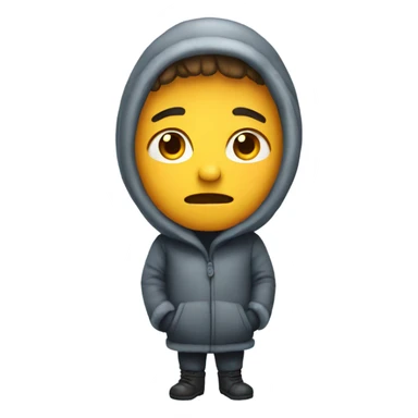 Freezing cold sticker