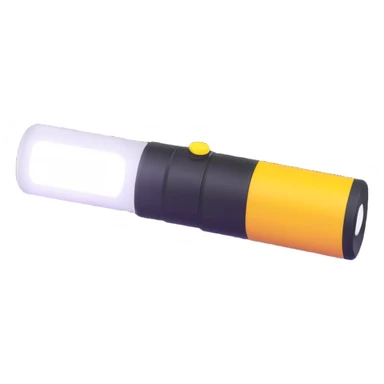 hiking flashlight sticker