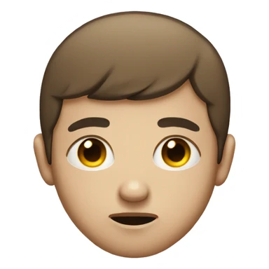 Blank stare with over it face with heart sticker