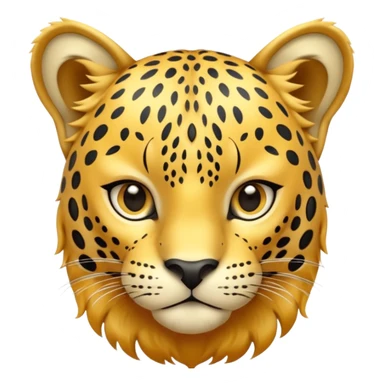 A high-resolution photo-realistic digital illustration of a young jaguar, chest upward A high-resolution, photo-realistic digital illustration of a majestic young jaguar sticker