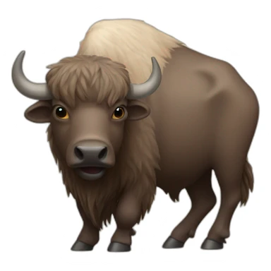 wild buffalo sticker