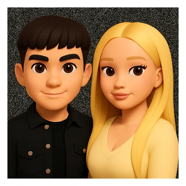 Make the upper body of the girl slightly more voluminous with very subtle and natural changes, and shift the girl slightly to the right. Preserve the original style and look of the image. sticker