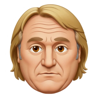gerard depardieu sticker
