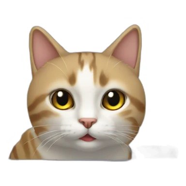 cat computer sticker