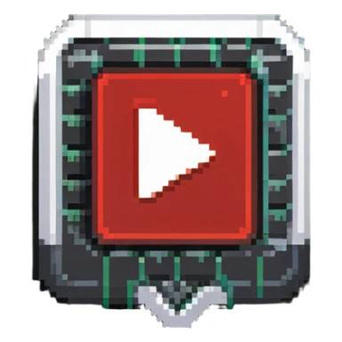 YouTube verified channel badge with checkmark and red play button sticker