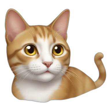 Elon Musk as a cat sticker