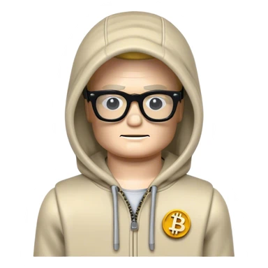 lego homme hackeur bitcoin sticker