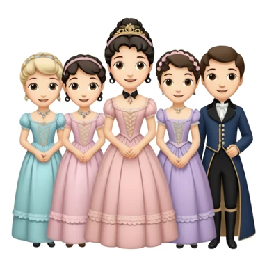 Bridgerton series emoji sticker