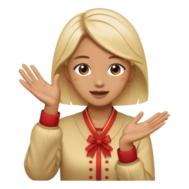 clapping emoji, for sabashi, to clap and donate money to talent on stage sticker