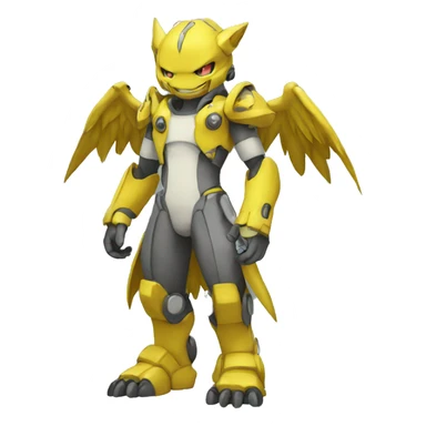 Digimon full body sticker