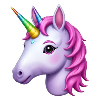 happy unicorn sticker