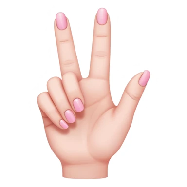 pinky finger sticker