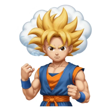 👊+💨 Goku  sticker