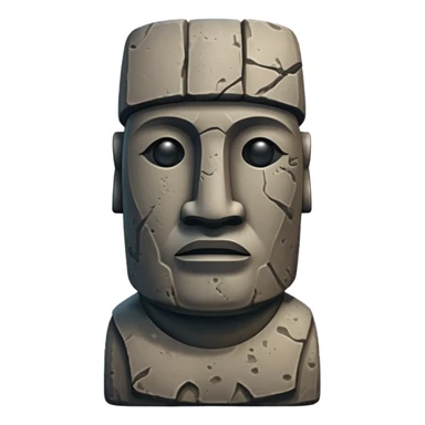 Moai  sticker