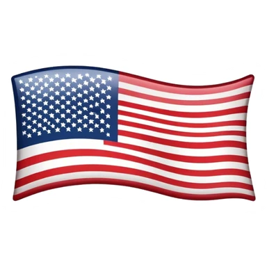 American flag flown upside down  sticker