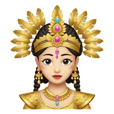 Bali dance sticker
