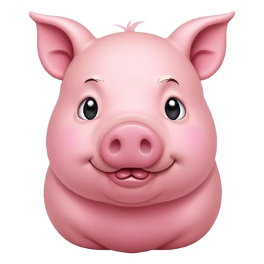 Strong piggie sticker