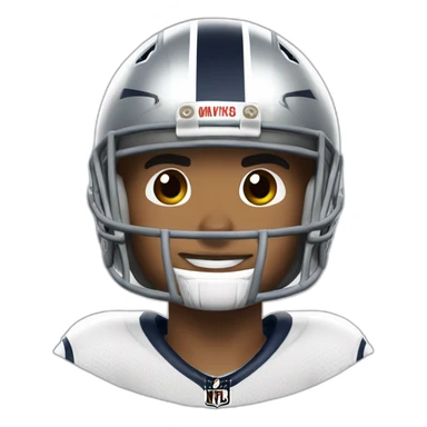 dak prescott playing fortnite sticker
