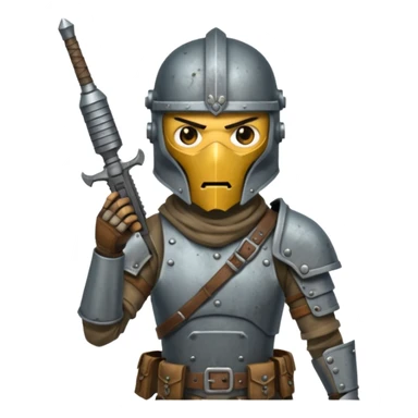 Video game post apocalyptic raider sticker