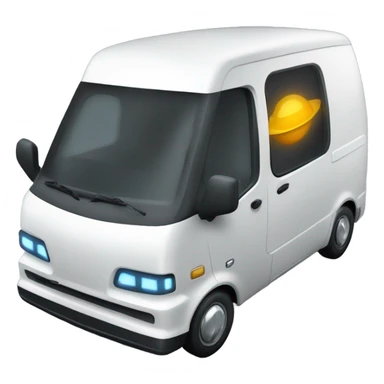 Mini cyber van sticker