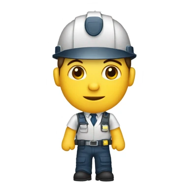 Ingeniero civil de cuerpo completo de tes morena sticker