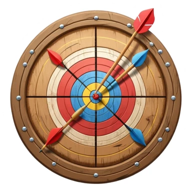 Archery bord  sticker