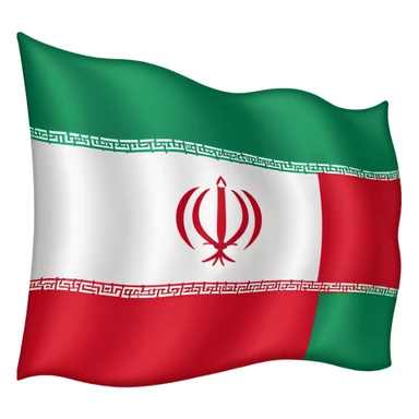 Iran flag sticker