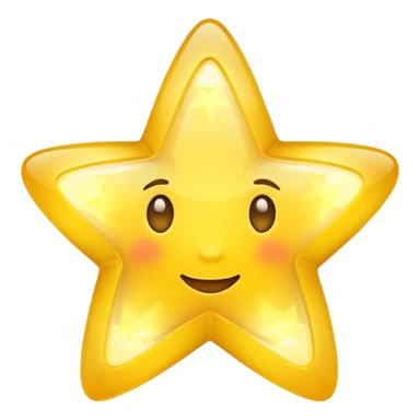 Aesthetic star sticker