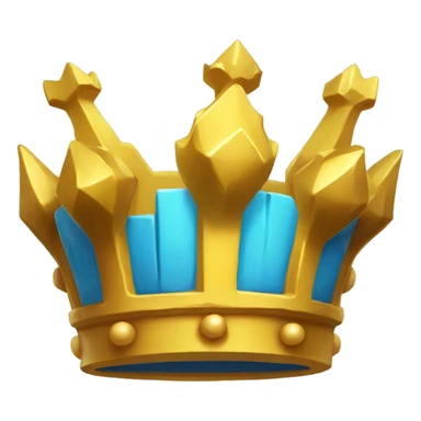 Couronne jaune clash royale sticker