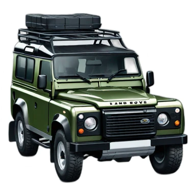 Land rover defender sticker