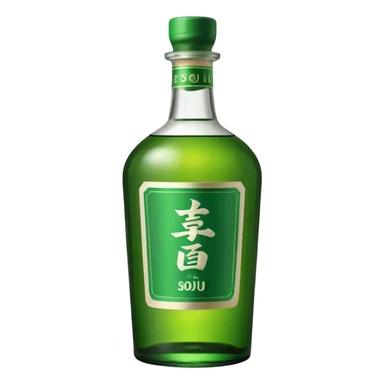korea soju sticker