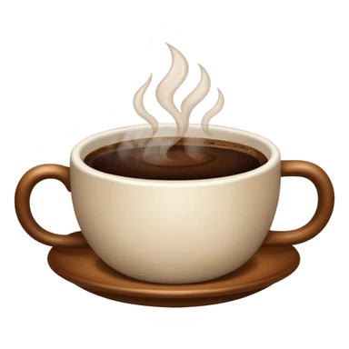a cup of coffee sticker