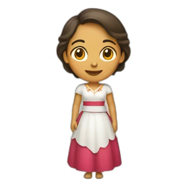 Mujer peliroja sticker