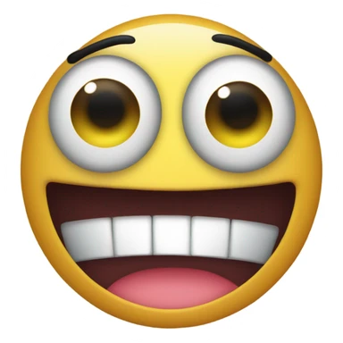 Awkward smiley face  sticker