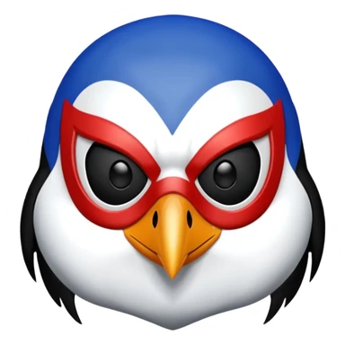 Penguin spiderman without a cape and without a suit sticker