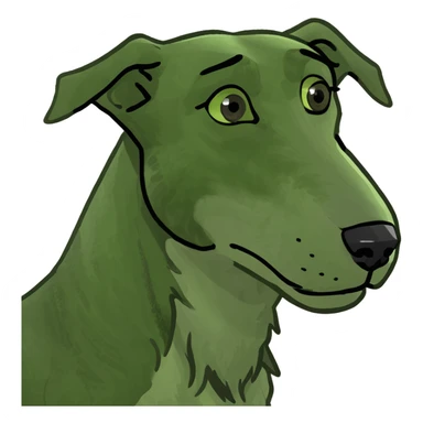 Wolfhound sticker