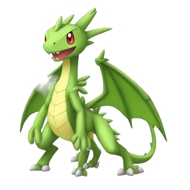  Cool Edgy Scyther-Sceptile-Flygon-Fakemon full body sticker