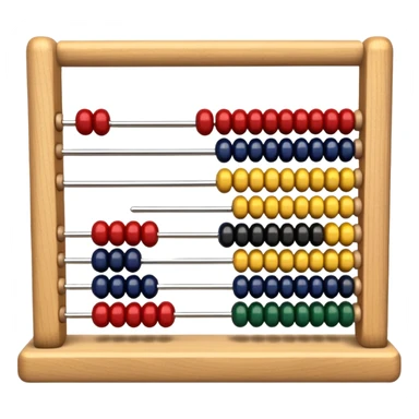 abacus design different sticker