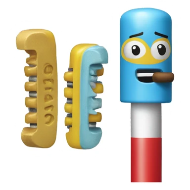 Pez haciendo popo sticker